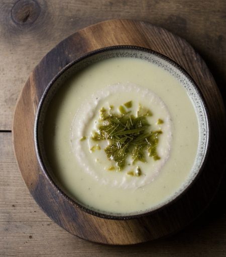 Chunky Leek and Potato Soup recipe image