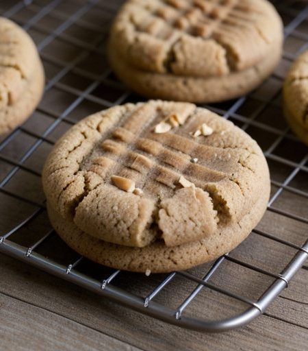Chunky Peanut Butter Cookies (Sweet N Low recipe image