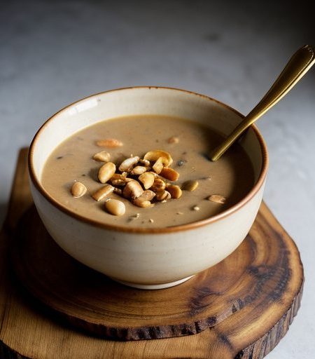Chunky Peanut Soup recipe image