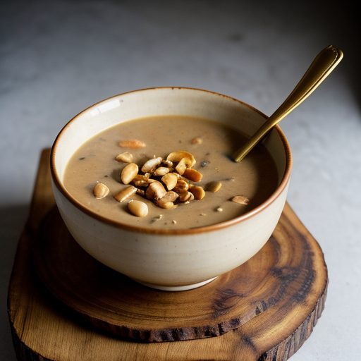 Chunky Peanut Soup recipe image
