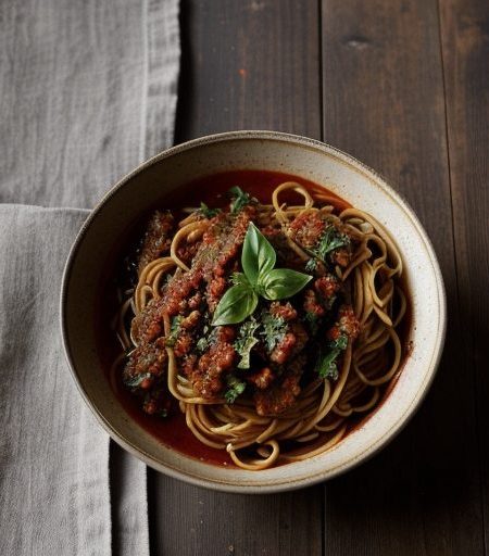 Chunky Spaghetti Sauce recipe image