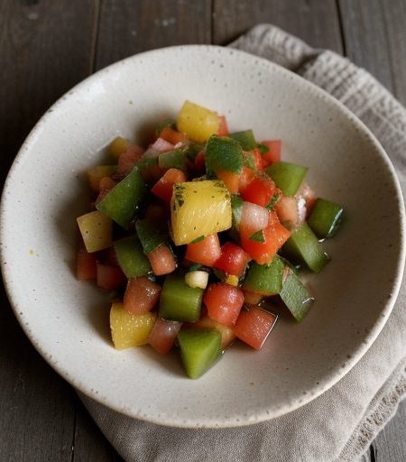 Chunky Tomato-Citrus Salsa recipe image