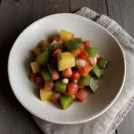 Chunky Tomato-Citrus Salsa recipe image