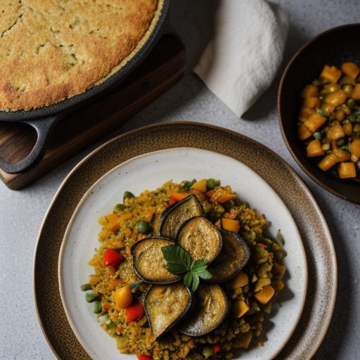 Chunky Vegetable Paella recipe image