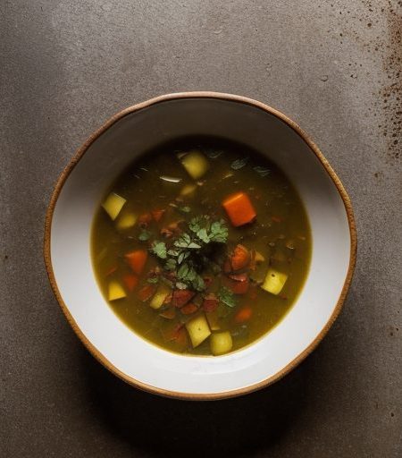 Chunky Vegetable Soup recipe image