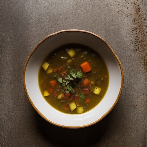 Chunky Vegetable Soup recipe image