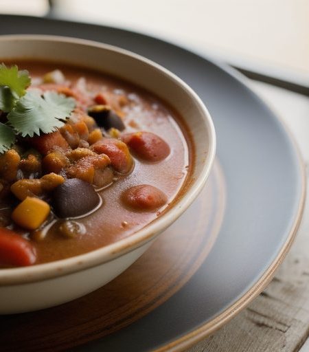 Chunky Vegetarian Chili recipe image