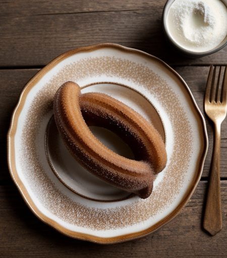 Churros and Chocolate (Donuts and Hot Chocolate recipe image
