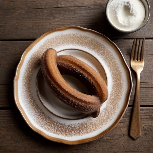 Churros and Chocolate (Donuts and Hot Chocolate recipe image
