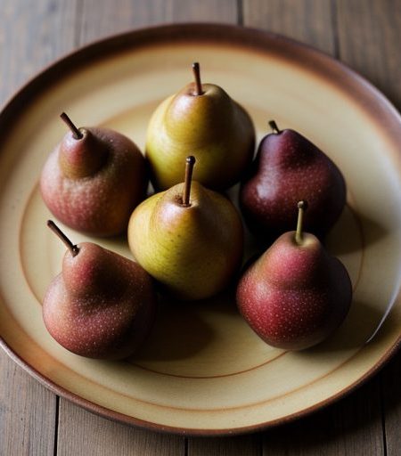 Chutney Baked Pears recipe image