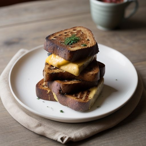 Chutney Cheese Toasts recipe image