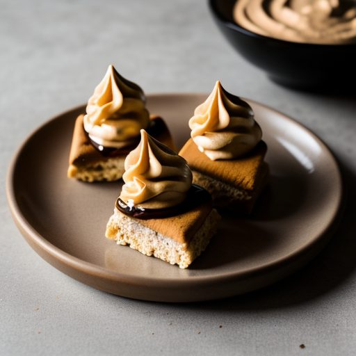 Chutney Peanut Butter Canapes recipe image