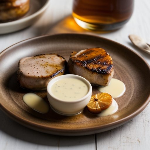 Cider Vinegar Marinated Pork Chops recipe image