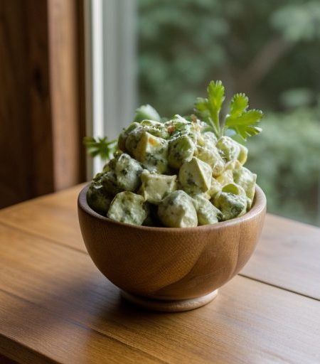 Cilantro Potato Salad recipe image