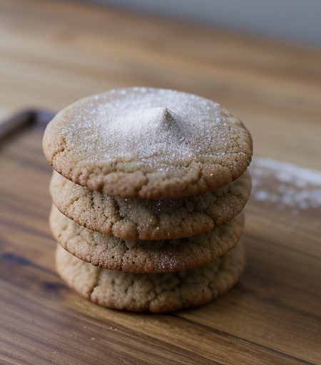 Cinnamon-Almond Butter Cookies recipe image