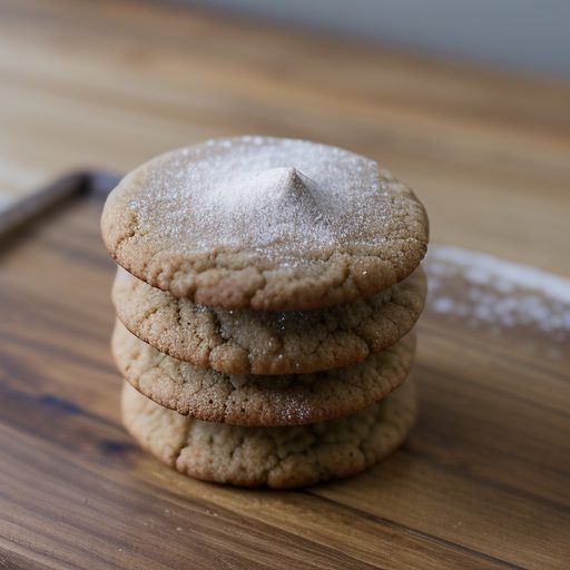 Cinnamon-Almond Butter Cookies recipe image