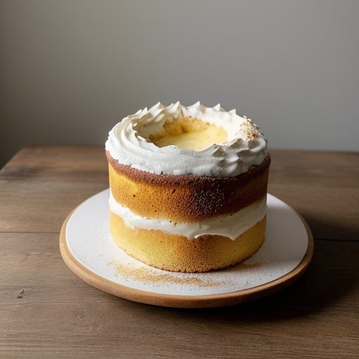 Cinnamon-Apple Angel Food Cake recipe image