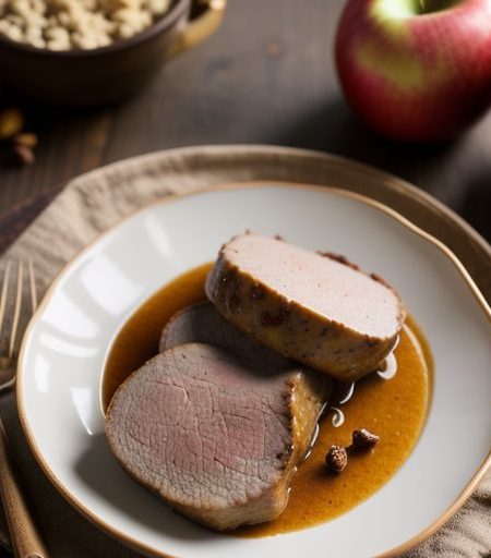 Cinnamon Apple Pork Tenderloin recipe image
