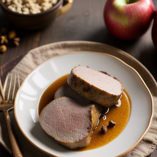 Cinnamon Apple Pork Tenderloin recipe image