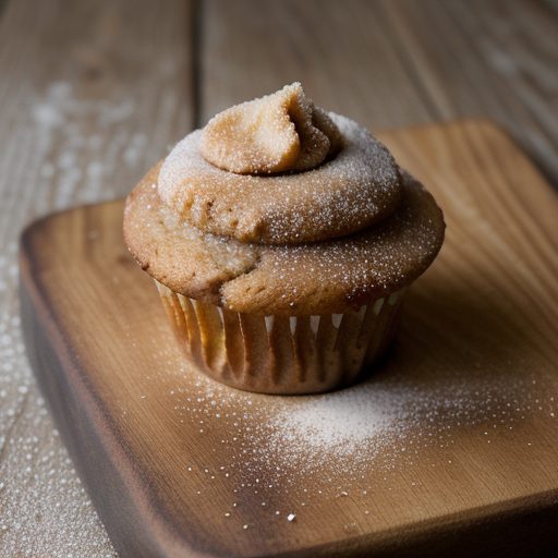 Cinnamon-Applesauce Muffins recipe image