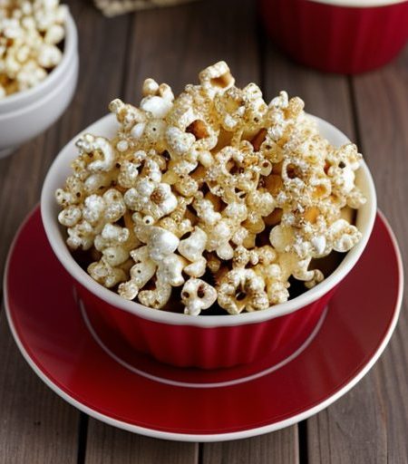 Cinnamon Candy Popcorn recipe image
