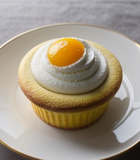 Cinnamon Cherry Souffle recipe image