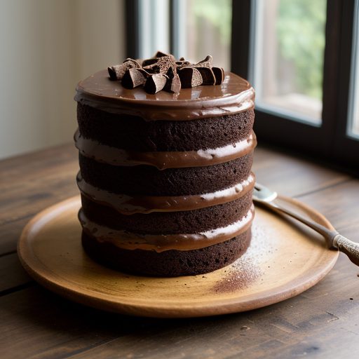 Cinnamon Chocolate Cake recipe image