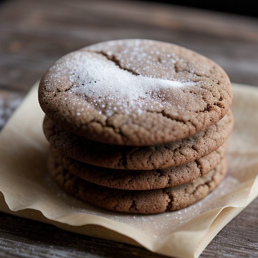 Cinnamon-Coffee Cookies recipe image