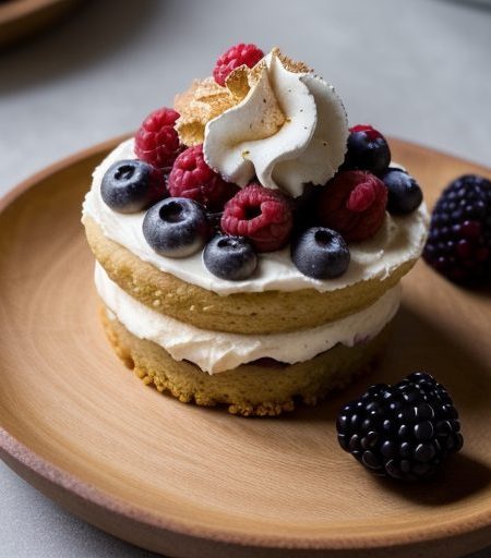 Cinnamon Crunch Shortcakes recipe image