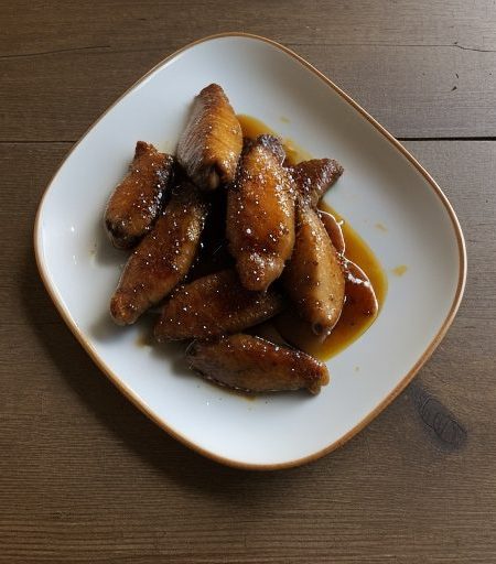 Cinnamon Honey Wings recipe image