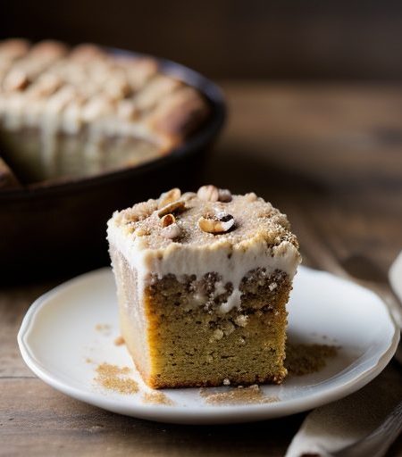 Cinnamon Nut Coffee Cake recipe image