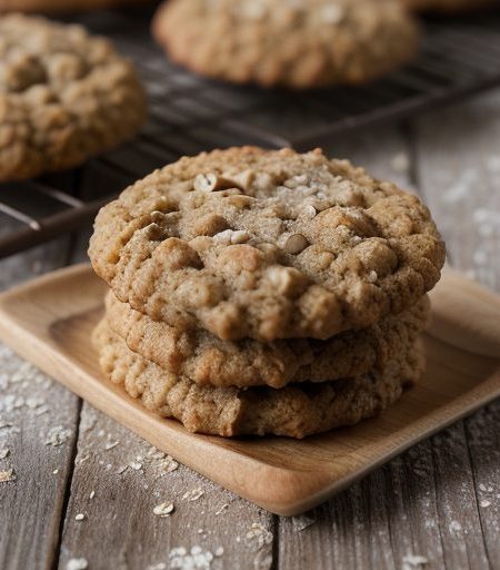 Cinnamon Oatmeal Apple Cookies (1.5 PTS recipe image