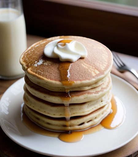 Cinnamon Orange Pancakes recipe image