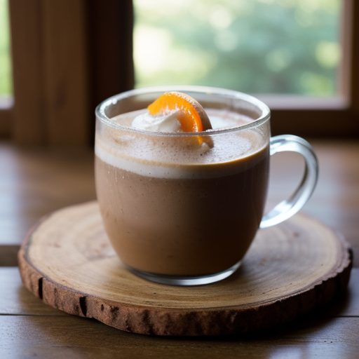 Cinnamon Pecan Coffee Ring With Orange Icing recipe image