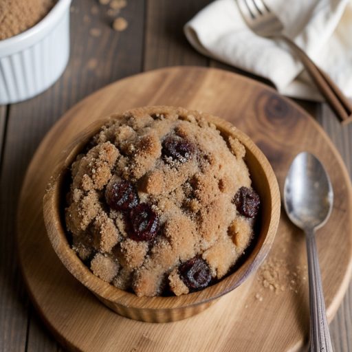 Cinnamon-Raisin Apple Crumble recipe image