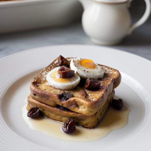 Cinnamon Raisin French Toast With Date-Nut B recipe image