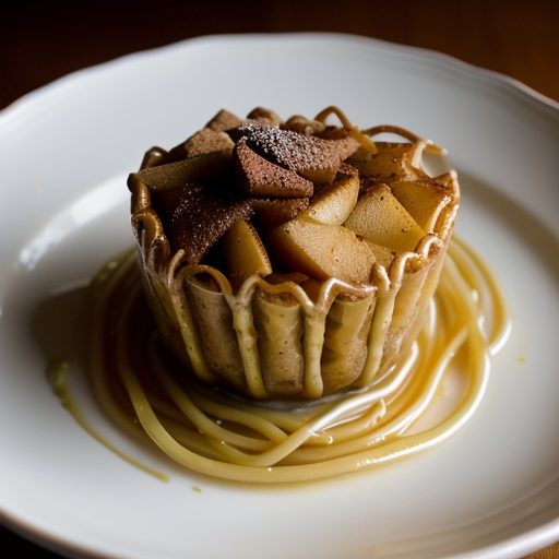 Cinnamon Scented Apple Noodle Kugel recipe image