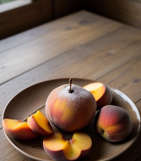 Cinnamon Spiced Peach Butter recipe image