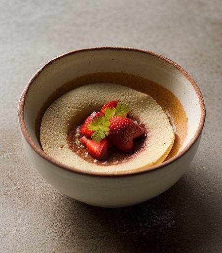 Cinnamon Tortillas With Strawberry Salsa recipe image