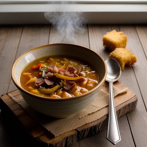 Ciorba Teraneasca (Rumanian Cabbage Soup With recipe image