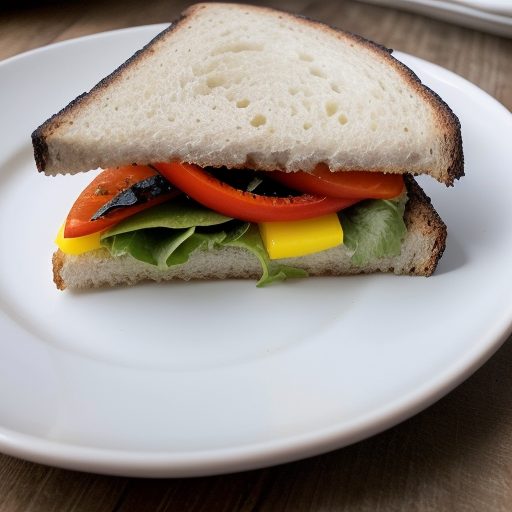Circular Sandwich recipe image