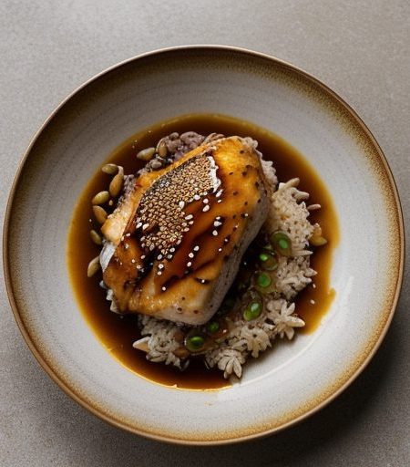 Citrus Chicken and Rice Teriyaki recipe image