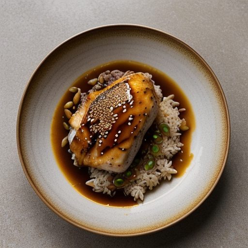 Citrus Chicken and Rice Teriyaki recipe image