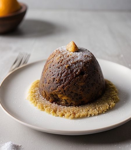 Citrus Christmas Pudding recipe image