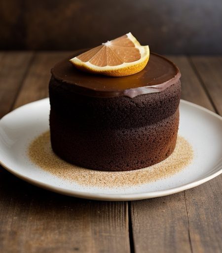 Citrus Devil's Food Cake recipe image