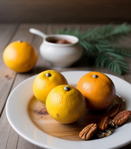Citrus Glazed Nuts recipe image