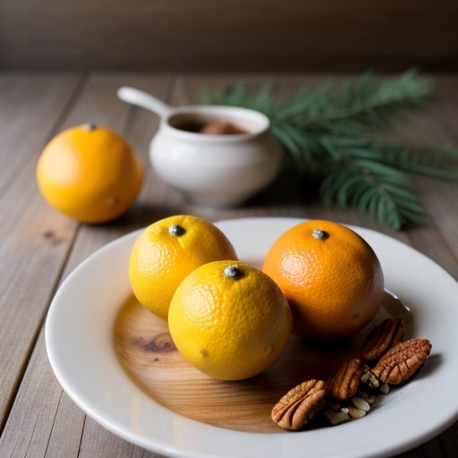 Citrus Glazed Nuts recipe image