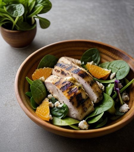 Citrus Grilled Chicken Salad recipe image