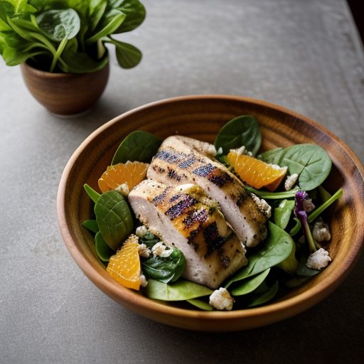 Citrus Grilled Chicken Salad recipe image