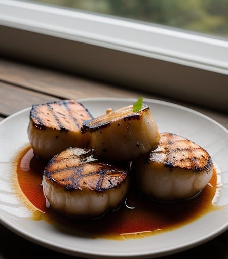 Citrus Grilled Jumbo Scallops recipe image